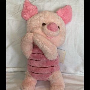 Disney Babies Piglet with tag pink from Winnie The Pooh 14” Laying down